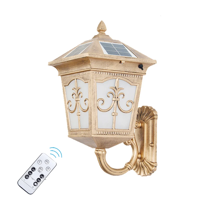 Outdoor Lighting Waterproof - أضواء جدارية مقاومة للماء تعمل بالطاقة