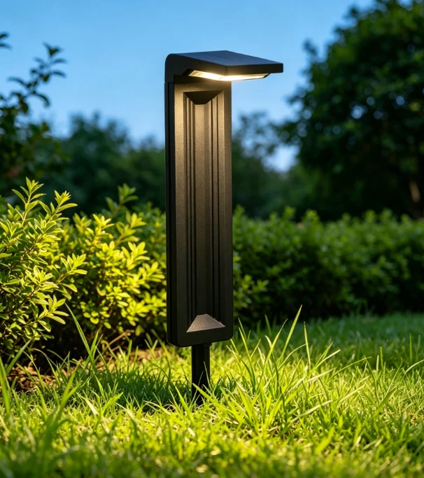 Outdoor Lighting And Landscape - مصباح أرضي خارجي يعمل بالطاقة الشمسية