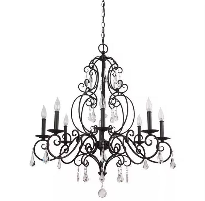 Outdoor Lighting Black - مصباح معلق أنيق من زيل لايتنج،