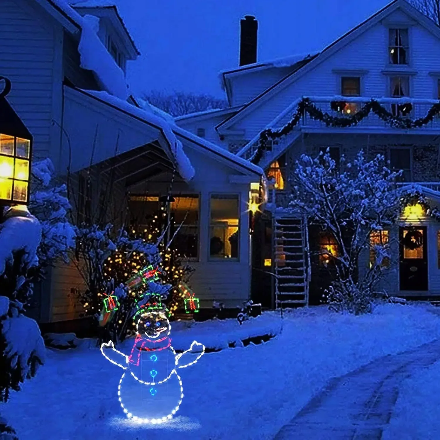 الرسوم المتحركة كرة الثلج الخف - مراجعة Outdoor Lighting Effects وسعره