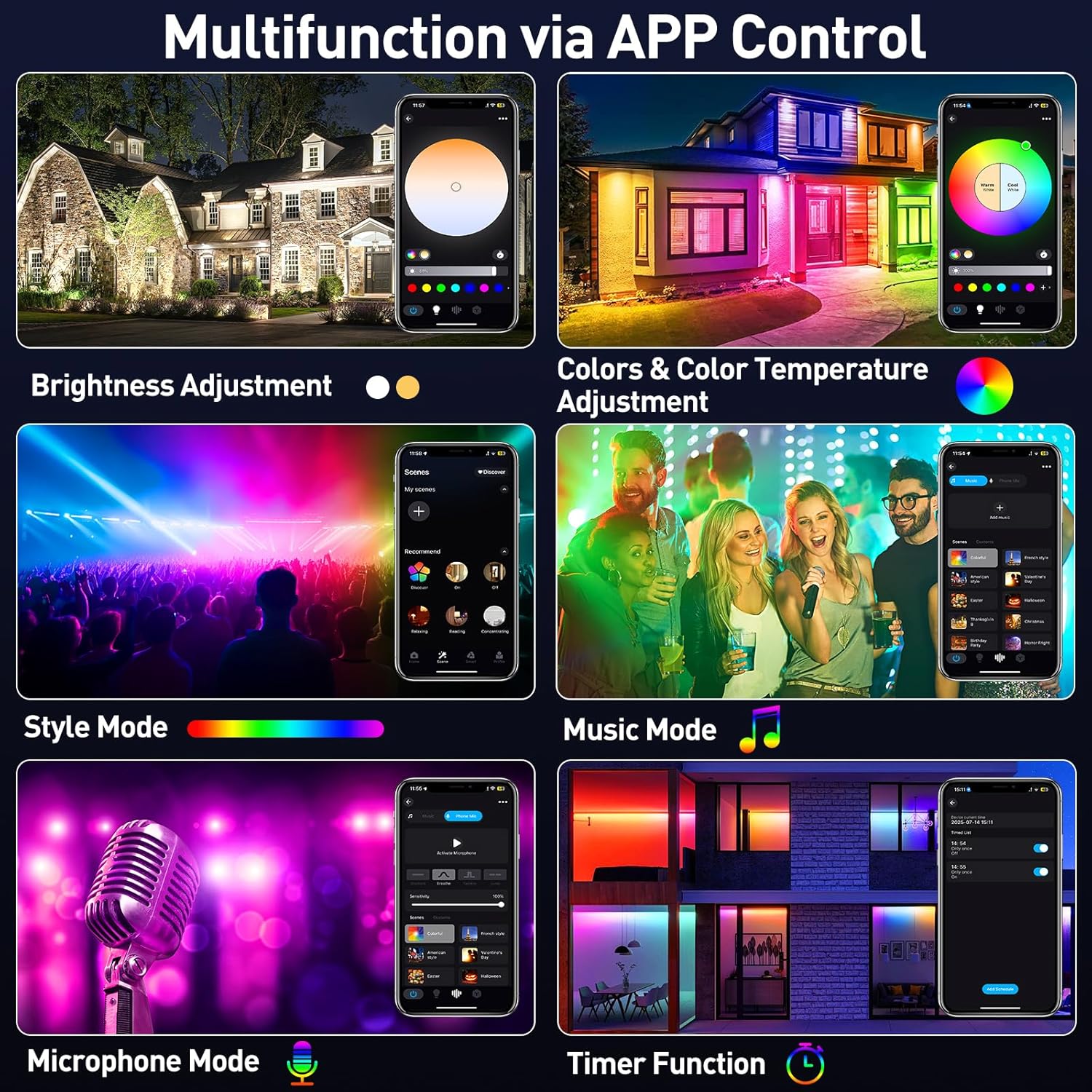 50/72 واط RGB LED الكاشف بار م - مراجعة Outdoor Lighting Uk وسعره
