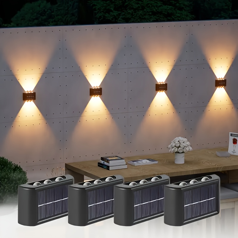 مصباح جداري شمسي LED خارجي مقا - مراجعة Outdoor Lighting Waterproof وسعره