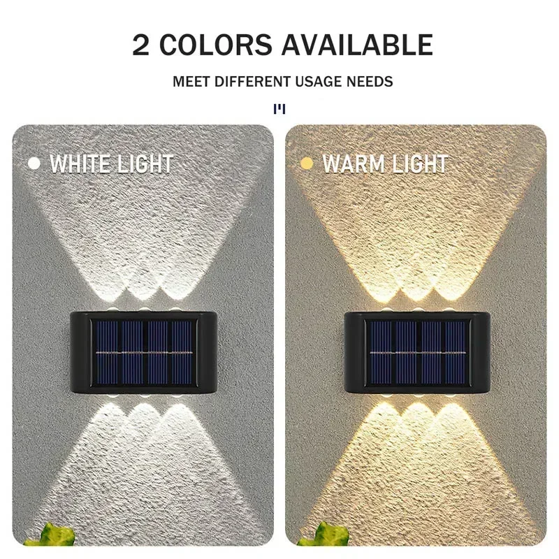 مصباح جداري شمسي LED خارجي مقا - مراجعة Outdoor Lighting Waterproof وسعره