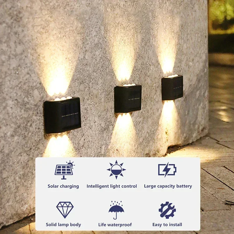 مصباح جداري شمسي COB مقاوم للم - مراجعة Outdoor Lighting And Landscape وسعره
