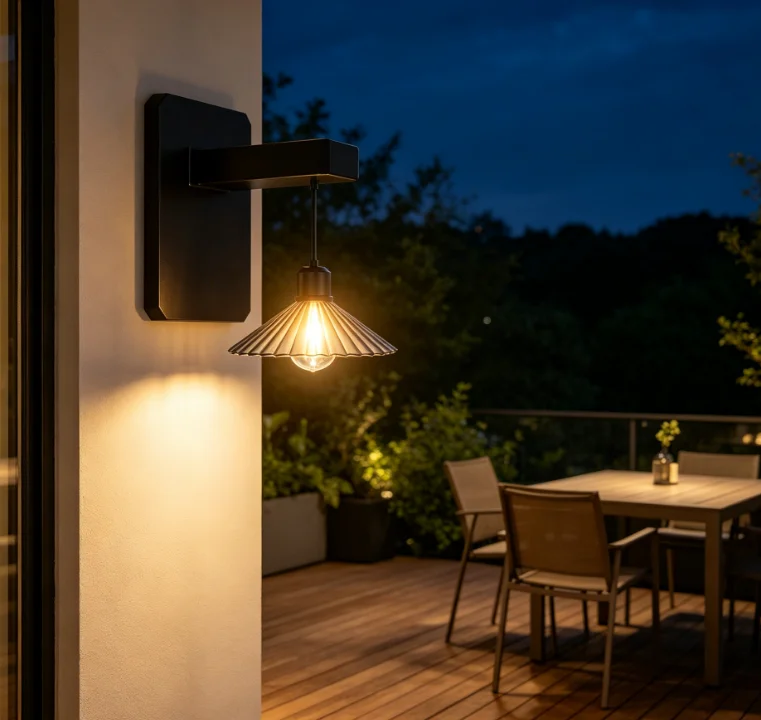مصباح جداري خارجي يعمل بالطاقة - مراجعة Outdoor Lighting Waterproof وسعره