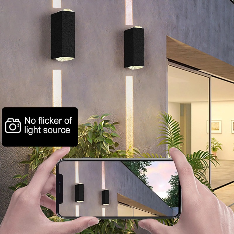 مصباح جداري LED أسود من الألوم - مراجعة Outdoor Lighting Ip65 وسعره