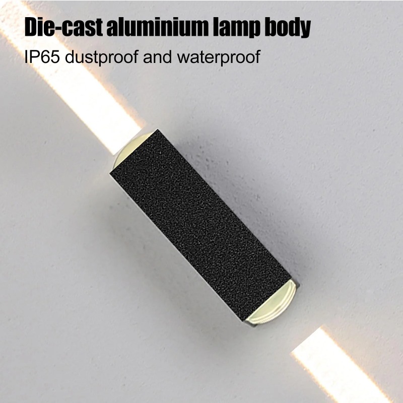 مصباح جداري LED أسود من الألوم - مراجعة Outdoor Lighting Ip65 وسعره