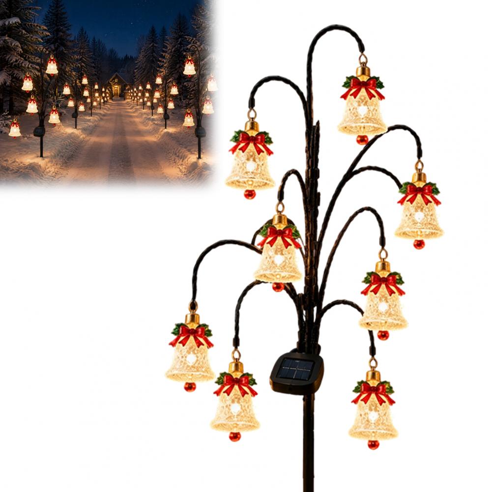 أضواء شجرة عيد الميلاد الشمسية - مراجعة Outdoor Lighting Pathway وسعره