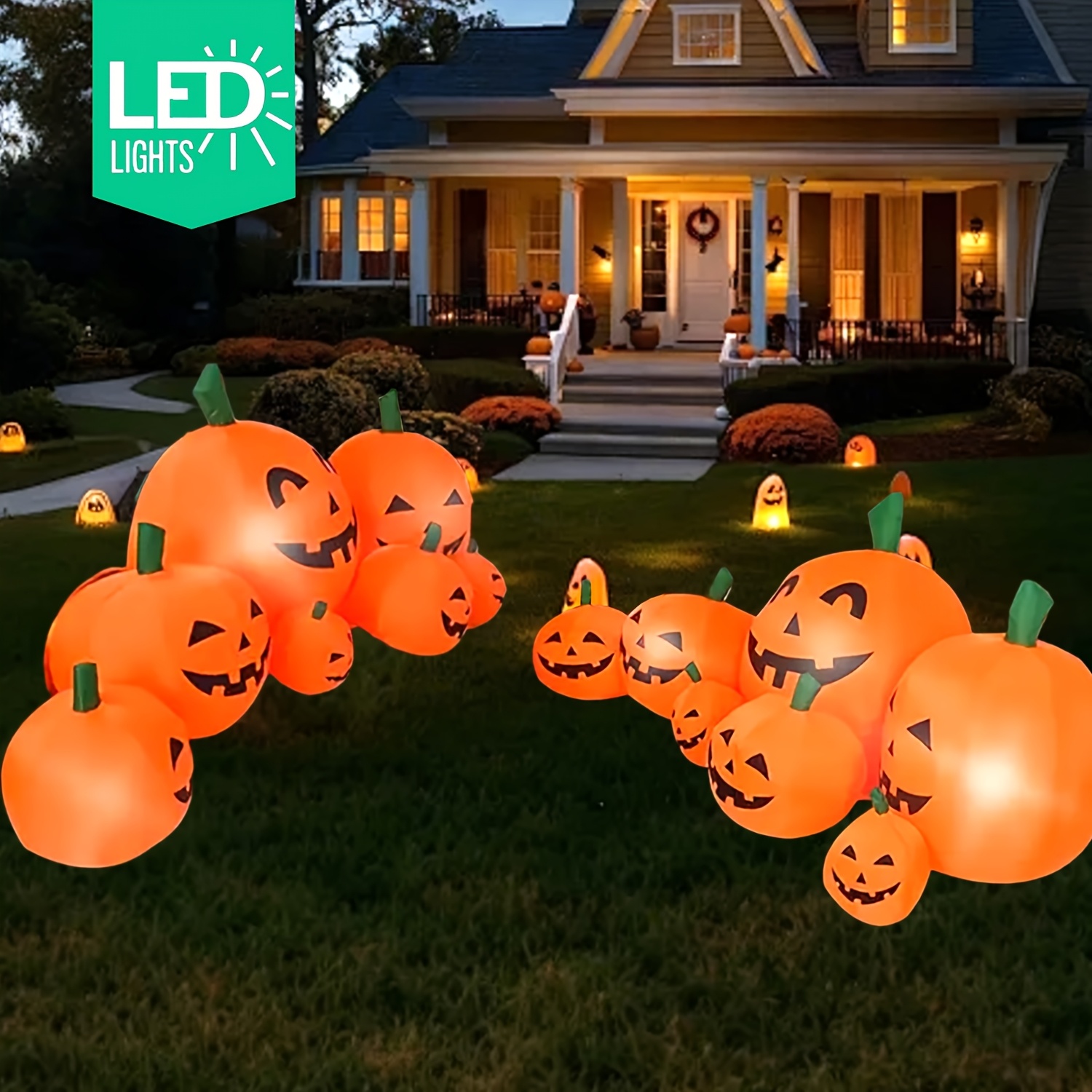 وصول جديد: زينة اليقطين القابل - مراجعة Outdoor Lighting Effects وسعره