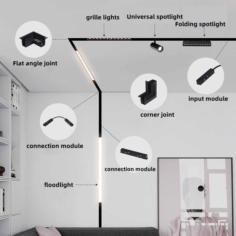 مصباح LED مغناطيسي للتركيب على - مراجعة Outdoor Lighting Track وسعره