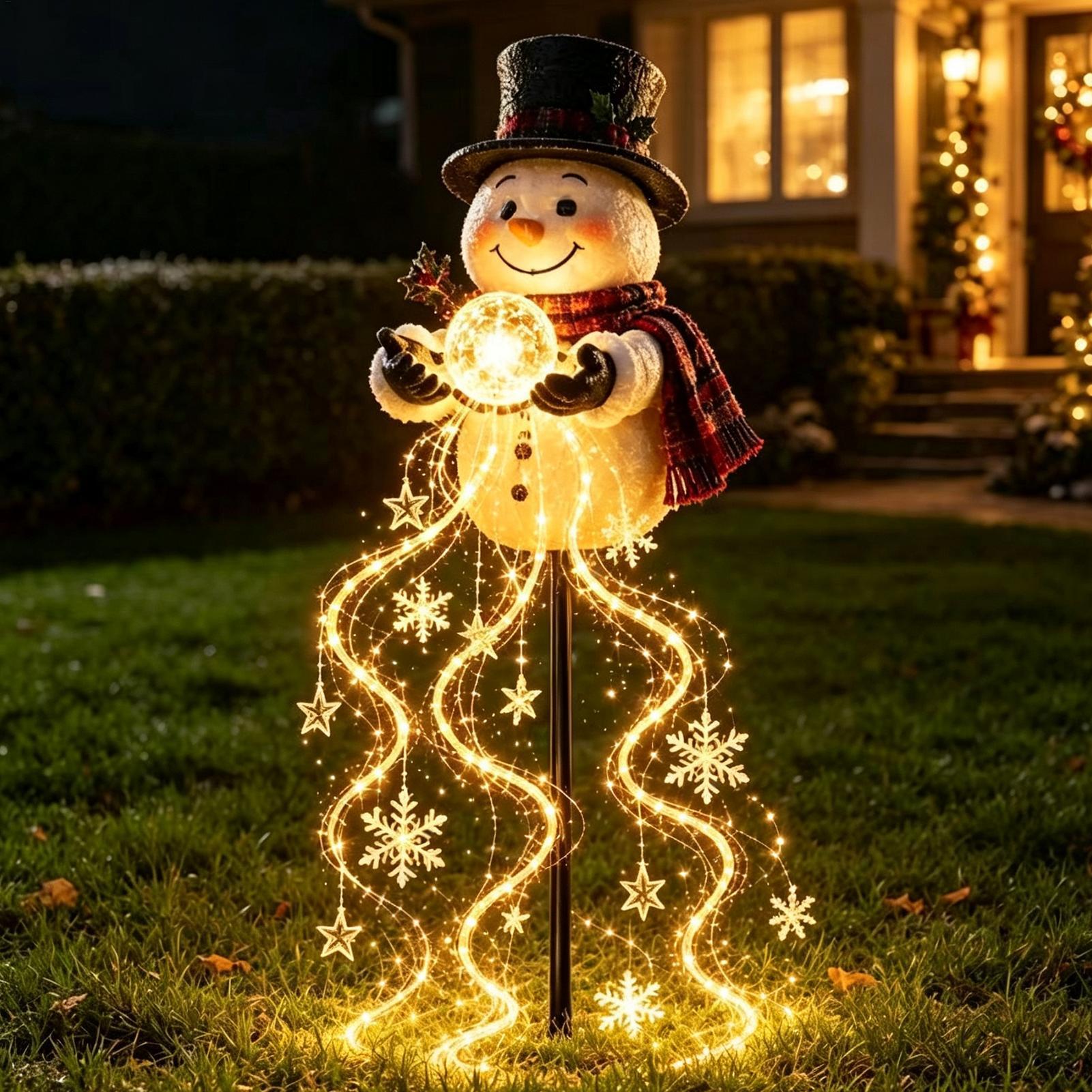 أضواء مسار عيد الميلاد بطول 60 - مراجعة Outdoor Lighting Pathway وسعره