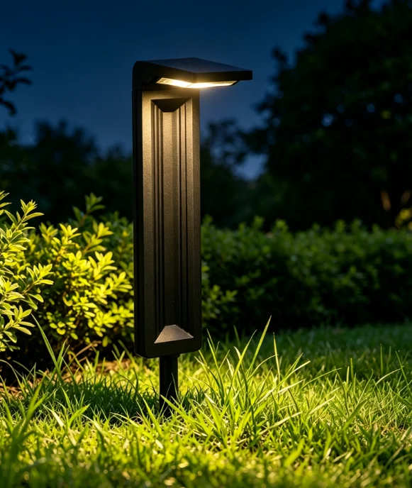 مصباح أرضي خارجي يعمل بالطاقة  - مراجعة Outdoor Lighting And Landscape وسعره