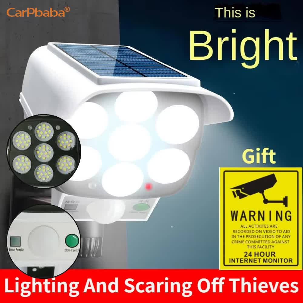 في الهواء الطلق ضوء الشمس محس  - مراجعة Outdoor Lighting Wireless وسعره